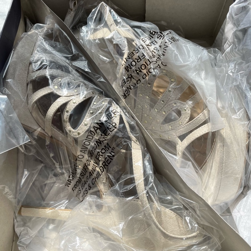JLO Pearl Gladiator Style Sandal
